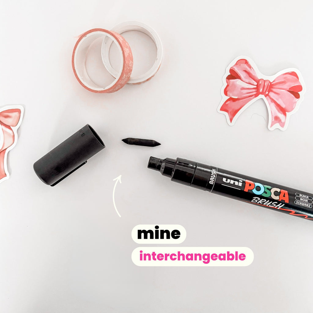 Lot de 3 Feutres Noirs POSCA