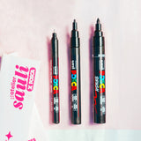 Lot de 3 Feutres Noirs POSCA