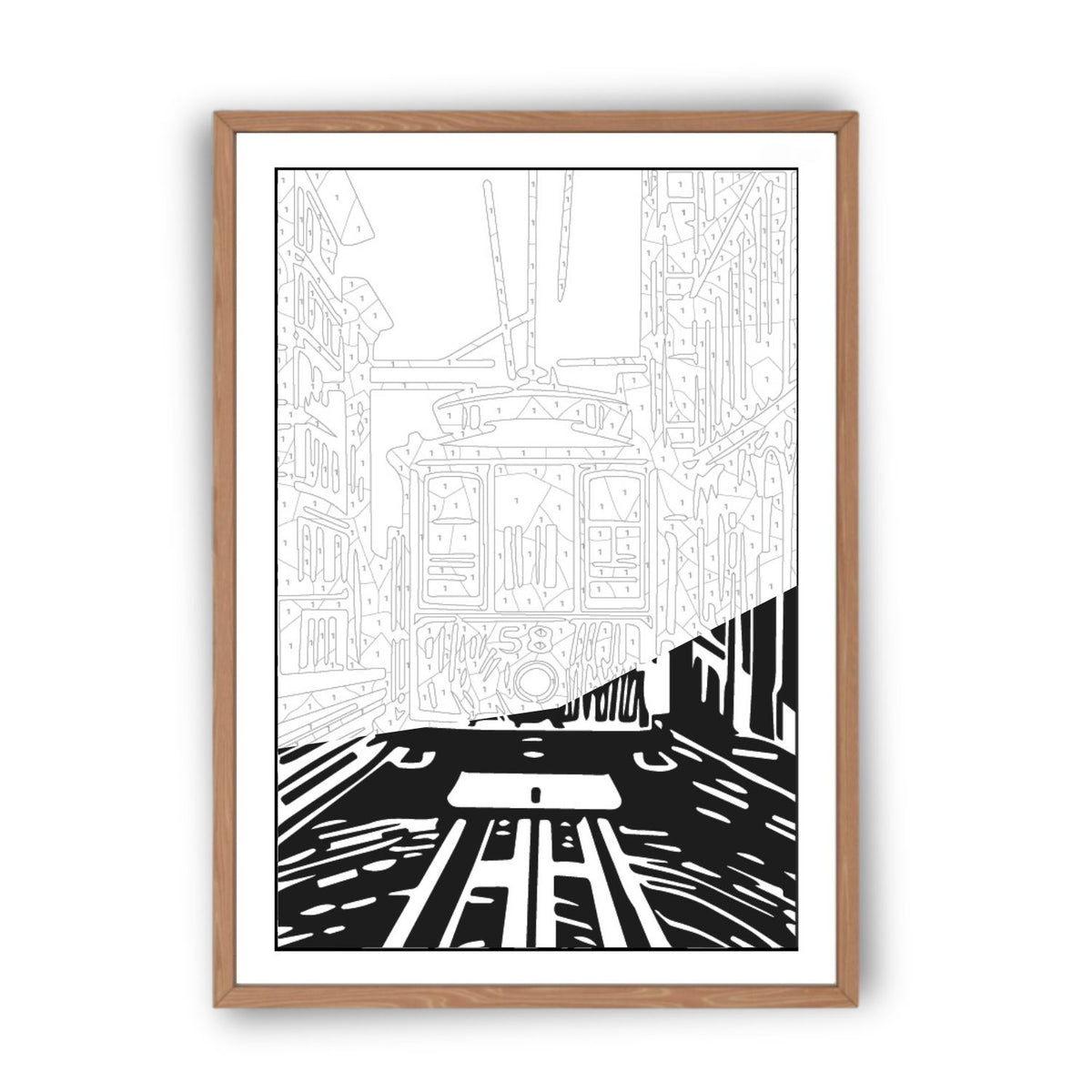 AFFICHE TRAMWAY